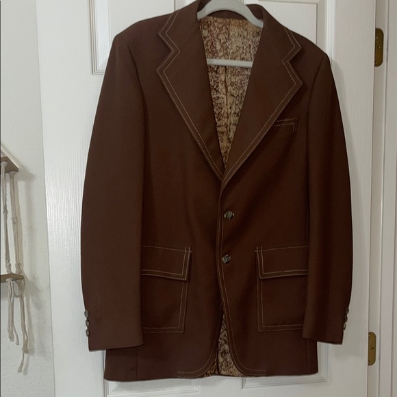 LIGHT WOOL MAX GABARDINE SLACKS S Brown